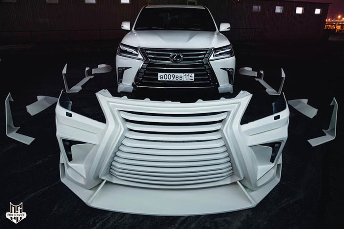 Thị trường - Lexus LX570 độ widebody 'ngầu' nhất quả đất của dân chơi Nga (Hình 3).