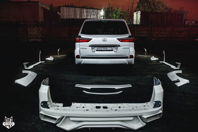 Thị trường - Lexus LX570 độ widebody 'ngầu' nhất quả đất của dân chơi Nga (Hình 4).