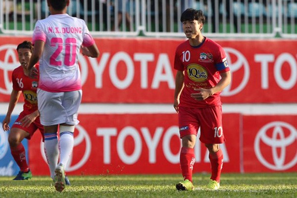 Bóng đá Việt Nam - HAGL 1-1 Sài Gòn FC: Điểm số đầu tiên tại V League 2017 của HAGL