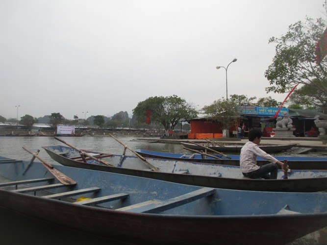 Văn hoá - Cận cảnh khu du lịch chùa Hương chuẩn bị vào mùa lễ hội (Hình 5).