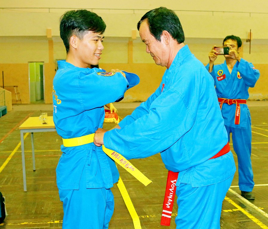 Tin nhanh - Gần 400 võ sinh tham dự hội thi thăng cấp Vovinam Việt Võ Đạo (Hình 3).