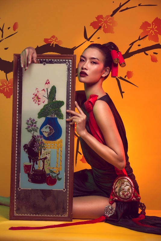 Ngôi sao - Chùm ảnh đón xuân 2017 của bộ ba quán quân Vietnam’s Next Top Model (Hình 9).