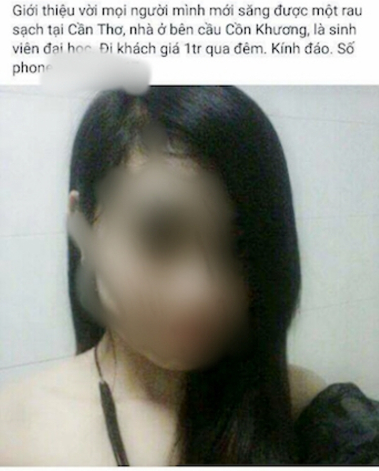 An ninh - Hình sự - Cần Thơ: Nữ sinh viên hiền lành bị biến thành 'gái gọi' trên mạng (Hình 2).