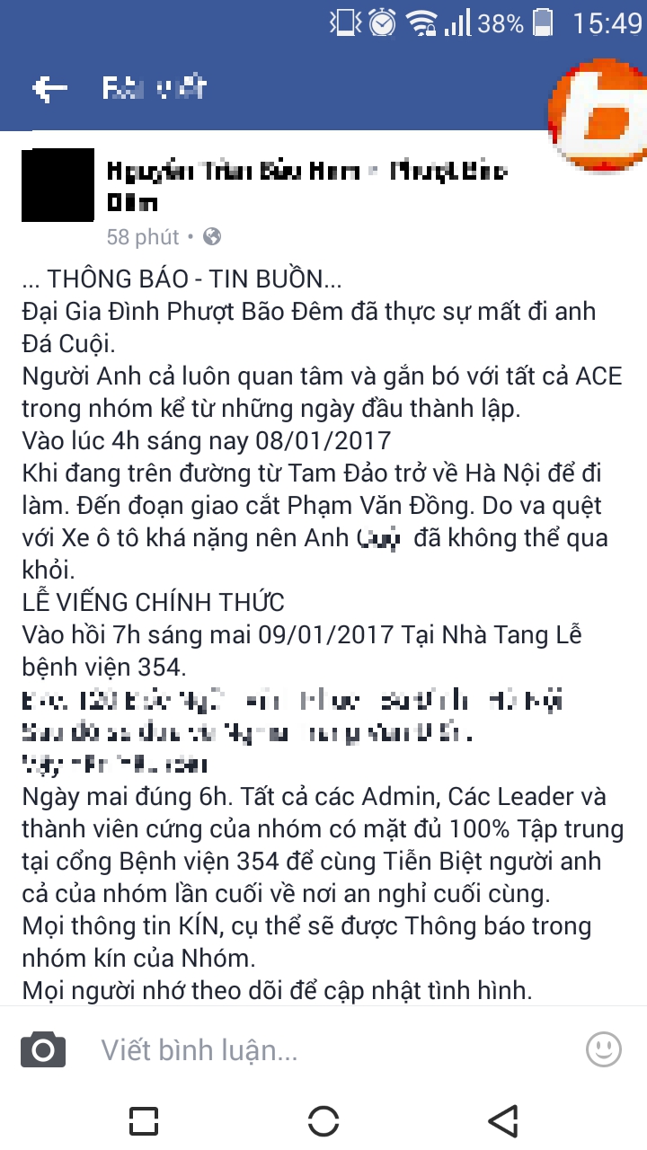 Dậy sóng mạng - Phượt thủ tử vong trong đêm: ‘Đừng liều phượt đêm nữa’ gây tranh cãi