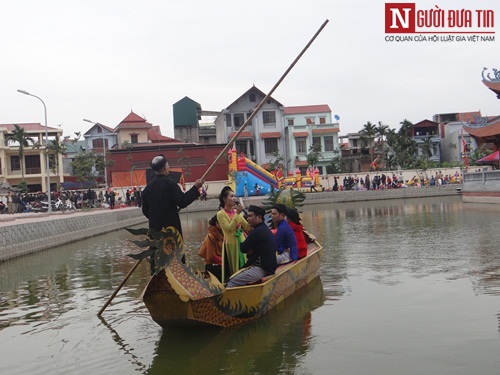 Xã hội - Hội Lim: Những cậu bé hăm hở kéo kiệu bạch mã về làng (Hình 5).