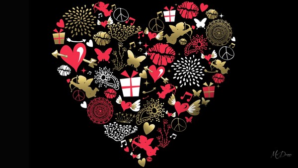 Dậy sóng mạng - Những hình ảnh Valentine đẹp nhất, lung linh nhất cho người ấy (Hình 12).