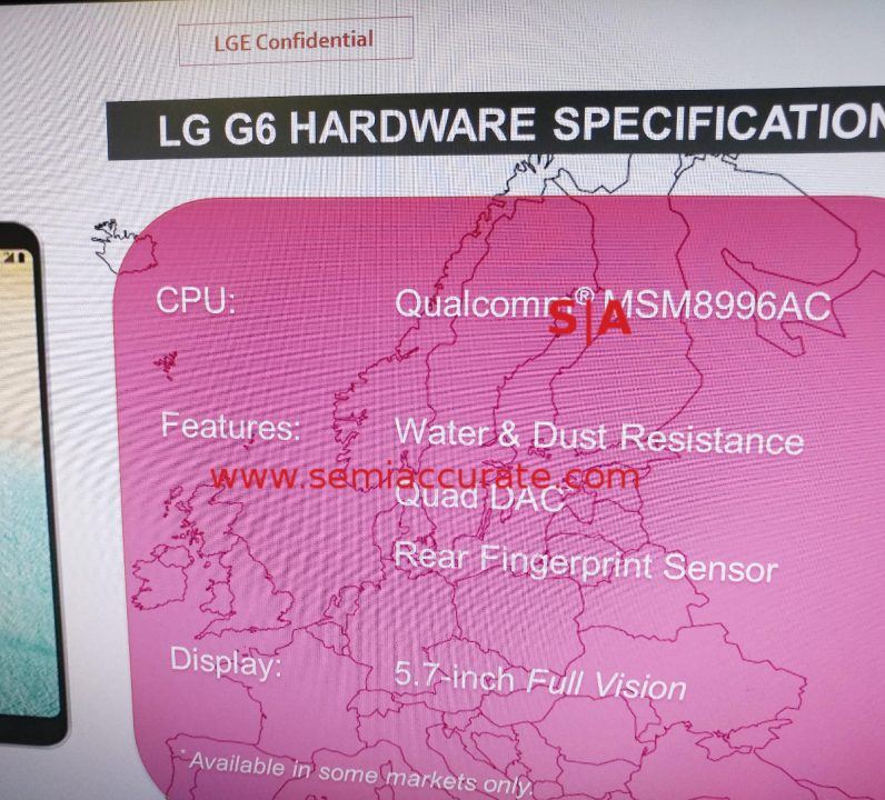 Cuộc sống số - Gấp rút ra mắt, LG lựa chọn Snapdragon 821 cho G6 (Hình 2).