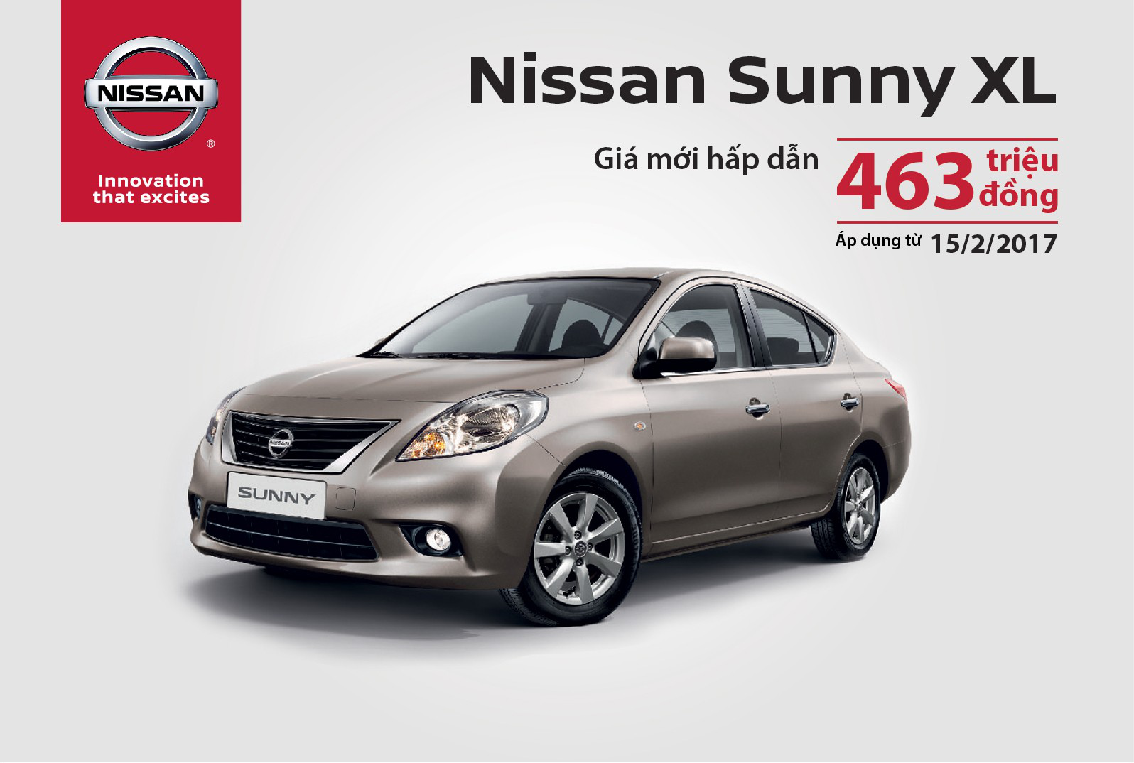 Tin tức xe - Ngay đầu năm, Nissan Sunny giảm giá gần 35 triệu đồng 