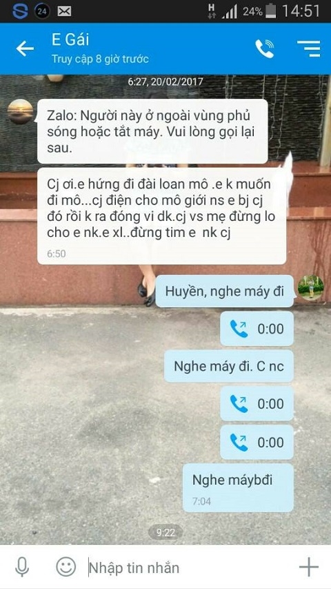 Xã hội - Thiếu nữ 9X Hà Tĩnh mất tích: Nhắn tin báo gia đình đừng tìm nữa (Hình 3).