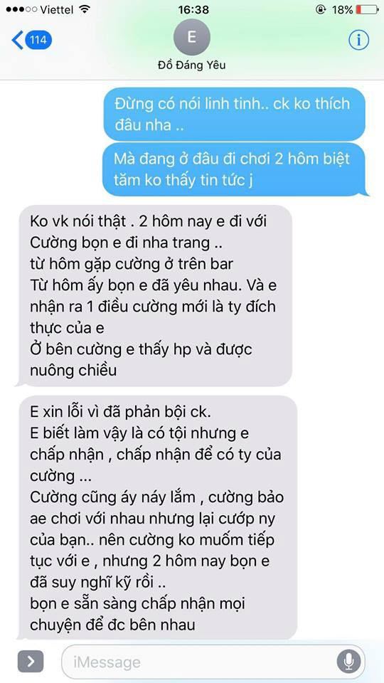 Dậy sóng mạng - Yêu và sống chung 2 năm, chàng trai Việt bị bạn thân cướp bồ (Hình 2).