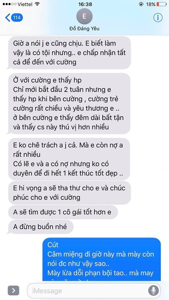 Dậy sóng mạng - Yêu và sống chung 2 năm, chàng trai Việt bị bạn thân cướp bồ (Hình 4).