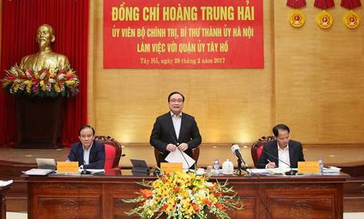 Xã hội - Bí thư Hà Nội: Lấy vỉa hè đừng để người dân nghĩ làm phong trào