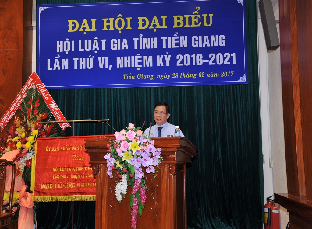 Xã hội - Bầu ông Trần Văn Lan giữ chức Chủ tịch Hội Luật gia tỉnh Tiền Giang (Hình 11).