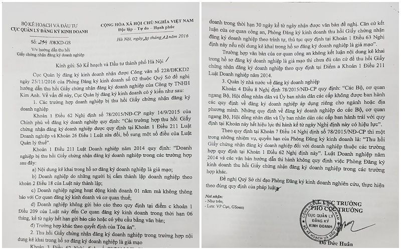 Tiêu dùng & Dư luận - Thu hồi ĐKKD bằng luật Công chức: Xin chỉ đạo rồi làm ngược lại (5)