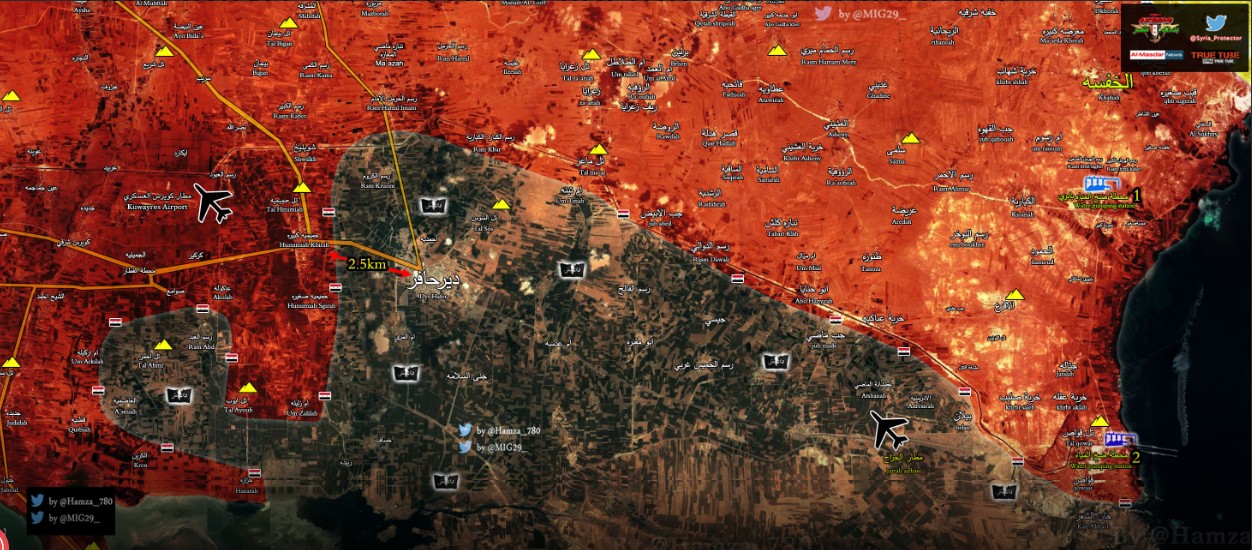 Thế giới - 'Hổ' Syria thắng trận quan trọng, Deir Hafer gần như nắm trong tay