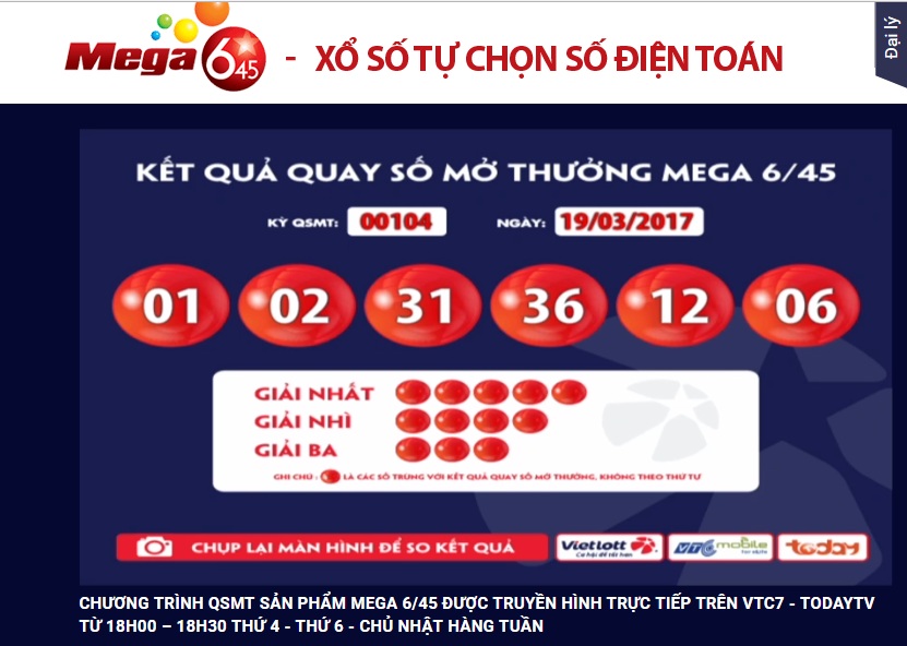 Xã hội - Kết quả xổ số Vietlott ngày 19/3: Jackpot tiếp tục lũy kế cho kỳ sau