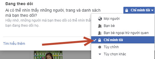 Thủ thuật - Tiện ích - Mẹo ngăn mọi người biết bạn theo dõi một ai đó trên Facebook (Hình 4).