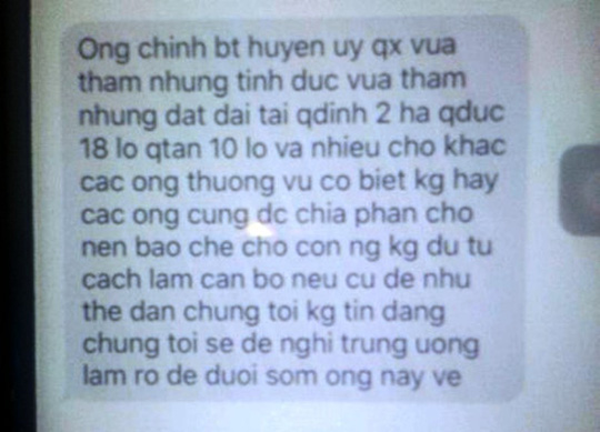 Cafe8 - Vụ bí thư xã vu khống bí thư huyện: Sao không theo nghiệp sáng tác? (Hình 2).