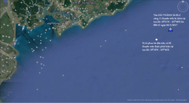 Chính trị - Thủ tướng yêu cầu khẩn cấp tìm nạn nhân mất tích trên biển Vũng Tàu