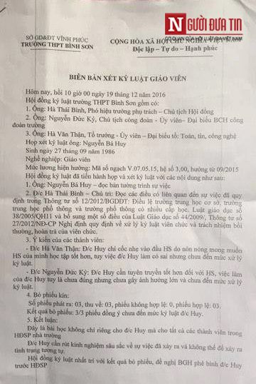 Giáo dục - Nam sinh bị thầy giáo đánh chảy máu mũi vì không làm bài tập về nhà? (Hình 2).