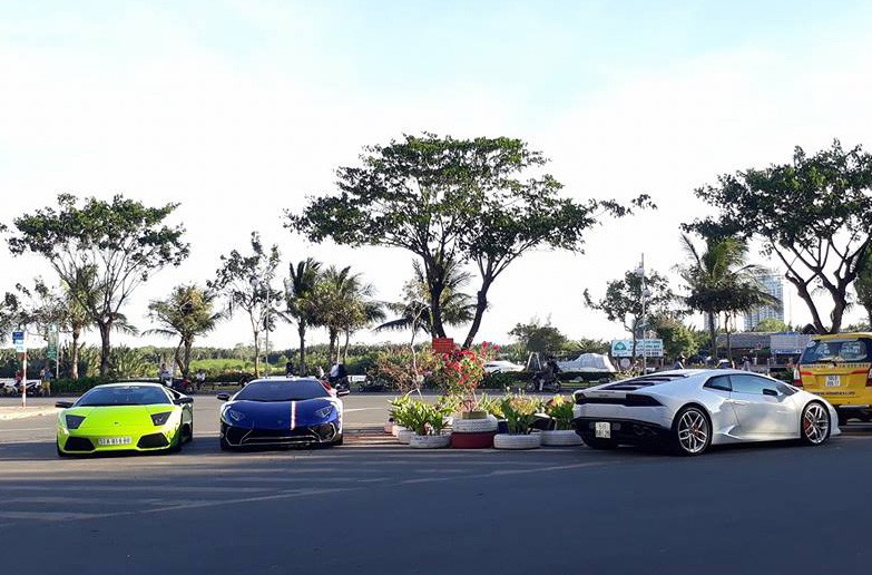 Thú chơi - Minh Nhựa đưa siêu bò Lamborghini hội ngộ cùng Cường Đô la (Hình 6).