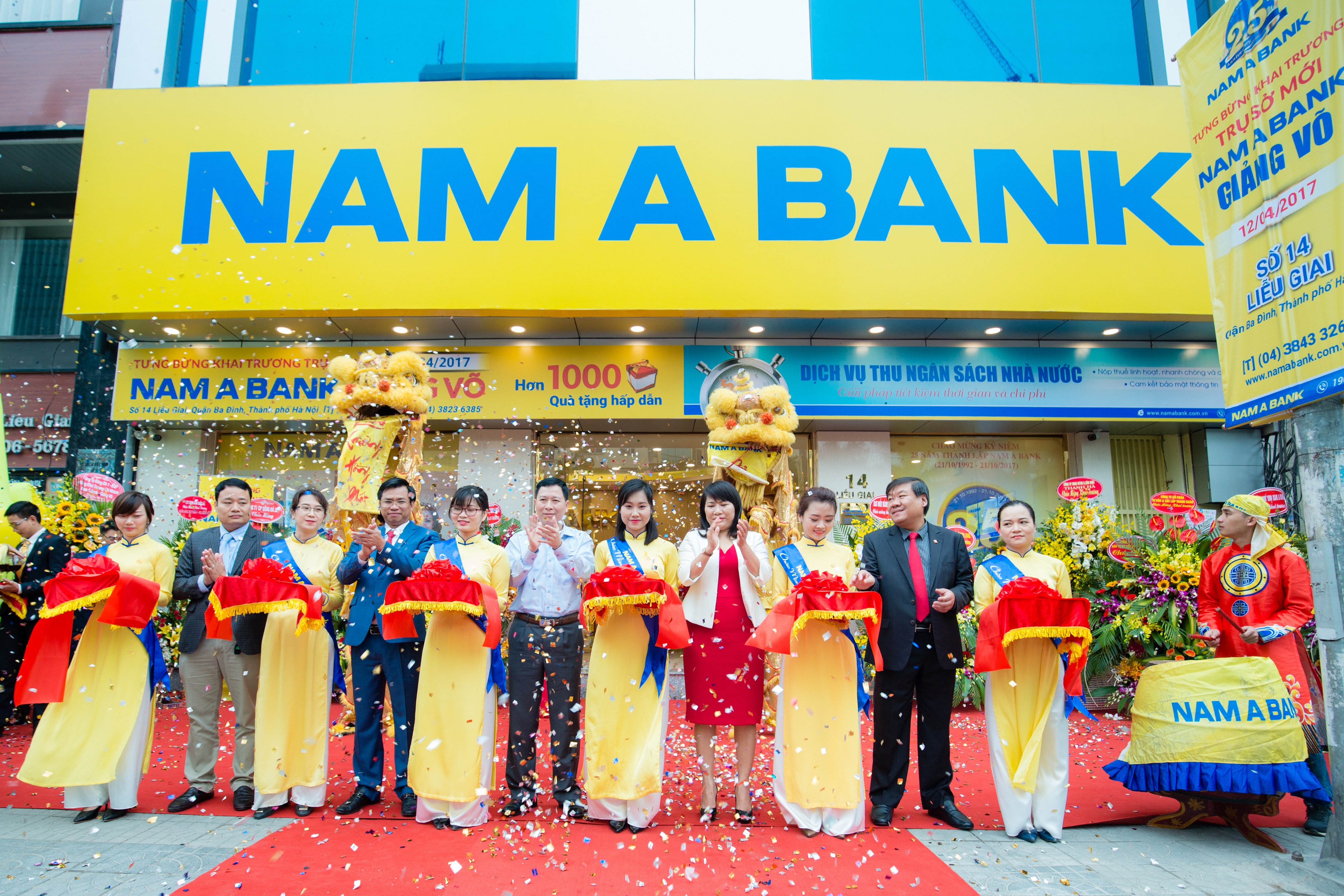 Tài chính - Ngân hàng - Nam A Bank tiếp tục khai trương trụ sở mới