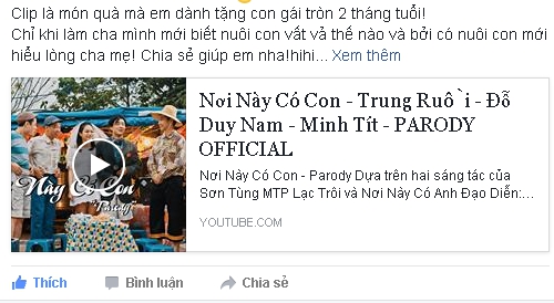 Dậy sóng mạng - MV Nơi này có con của ‘thánh chế’ Đỗ Duy Nam gây xúc động