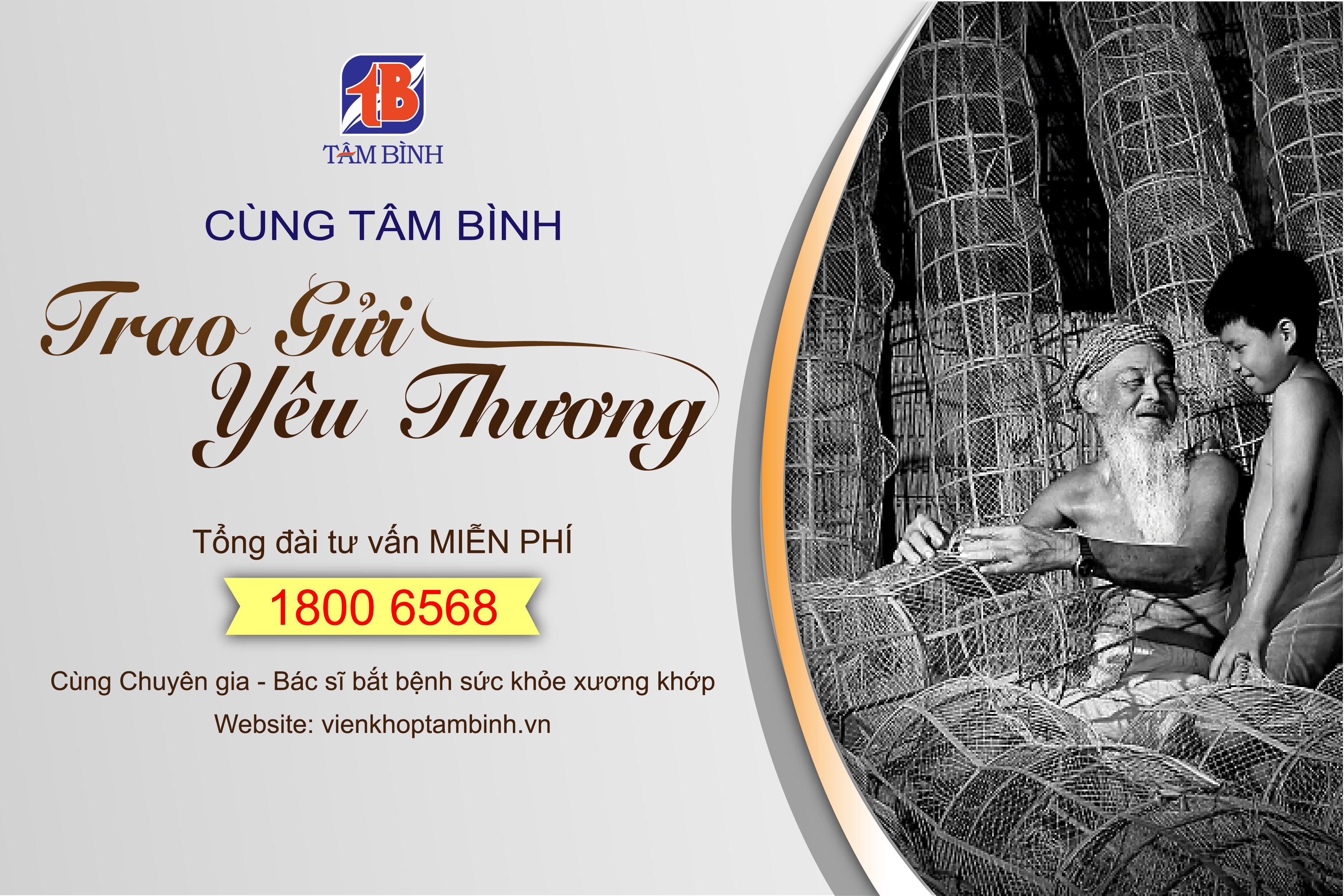 Thuốc & TPCN - Dược phẩm Tâm Bình ra mắt tổng đài miễn phí 1800 6568