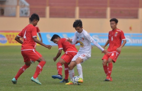 Bóng đá Việt Nam - U19 HAGL 0–3 U19 Myanmar: Yếu, chậm và 'non'