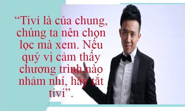 Dậy sóng mạng - Trấn Thành và những phát ngôn gây 'bão' (Hình 2).