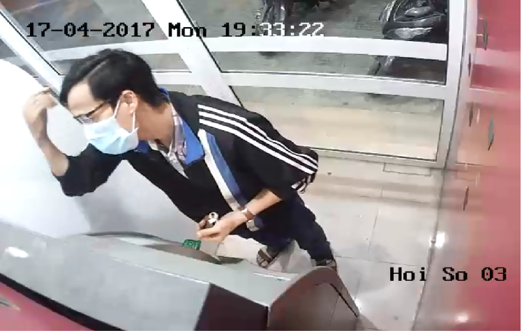 An ninh - Hình sự - Trích xuất camera truy tìm kẻ trộm tiền qua thẻ ATM