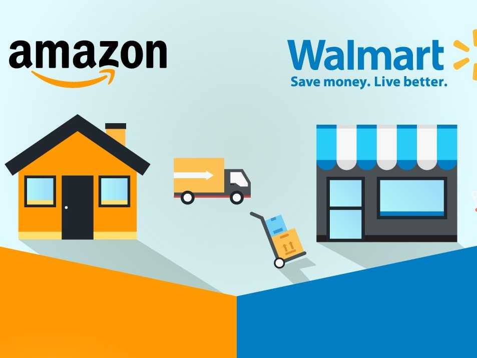 Tiêu dùng & Dư luận - Cuộc chiến không hồi kết giữa Amazon - Walmart