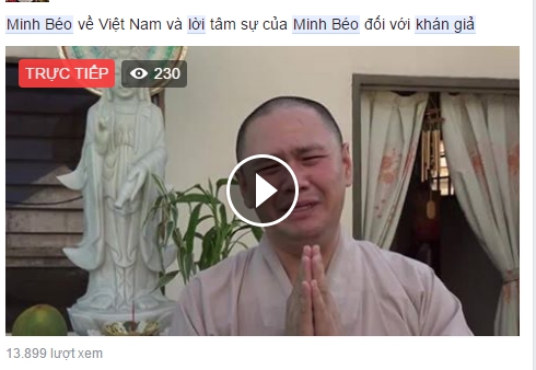 Dậy sóng mạng - Minh béo khóc xin lỗi, khán giả cho là 'diễn sâu' (Hình 2).