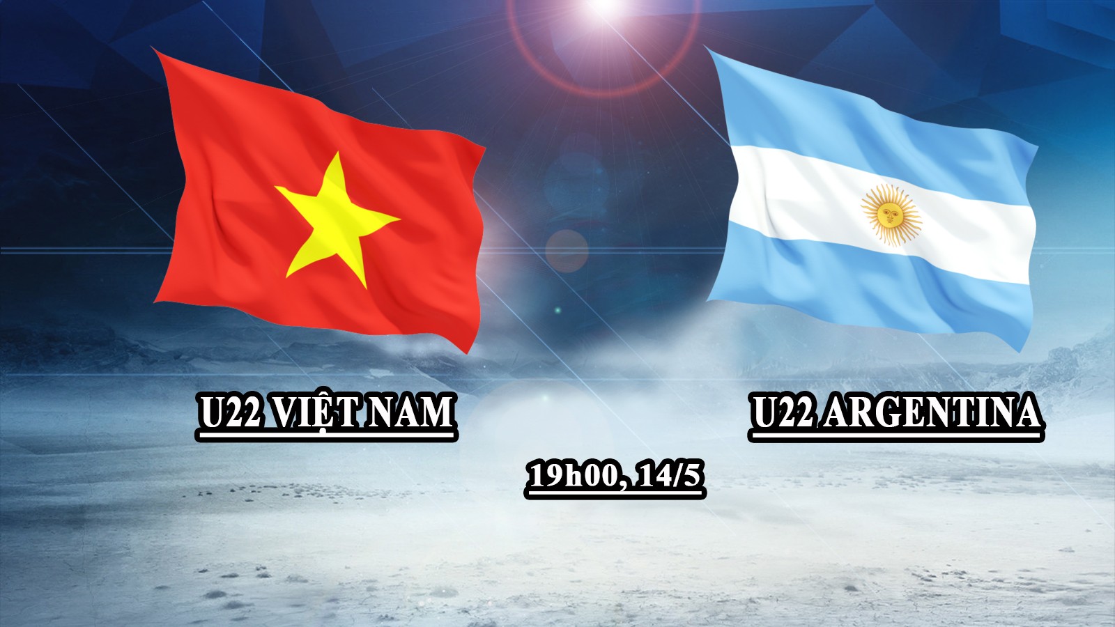 B&oacute;ng đ&aacute; Việt Nam - Trực tiếp giao hữu b&oacute;ng đ&aacute;: U22 Việt Nam &ndash; U20 Argentina (19h, 14/5)
