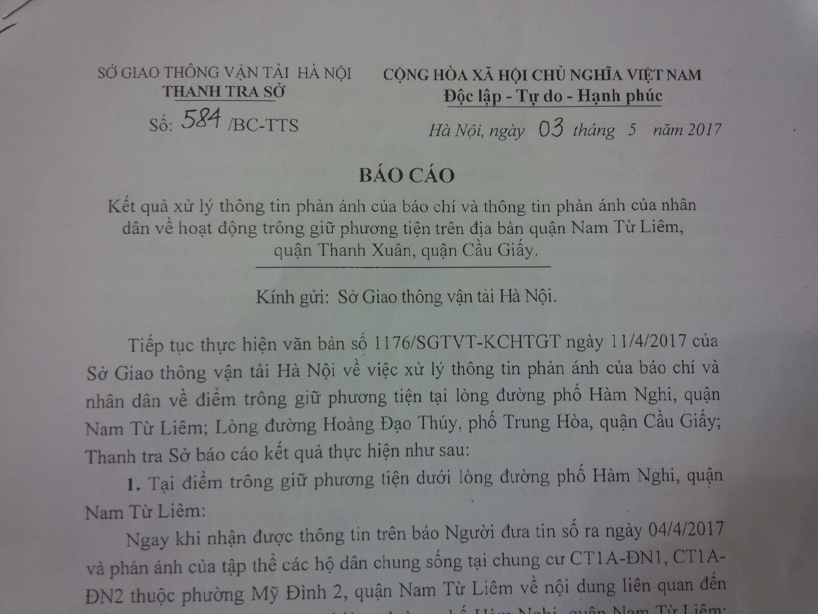 Kết nối NĐT - Bất ngờ báo cáo của sở GTVT Hà Nội về ‘xẻ thịt lòng đường’ thu tiền (Hình 3).