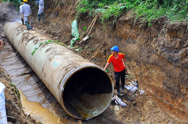 Xã hội - Vụ án tại Vinaconex: Nguyên nhân chính gây vỡ đường ống nước sông Đà