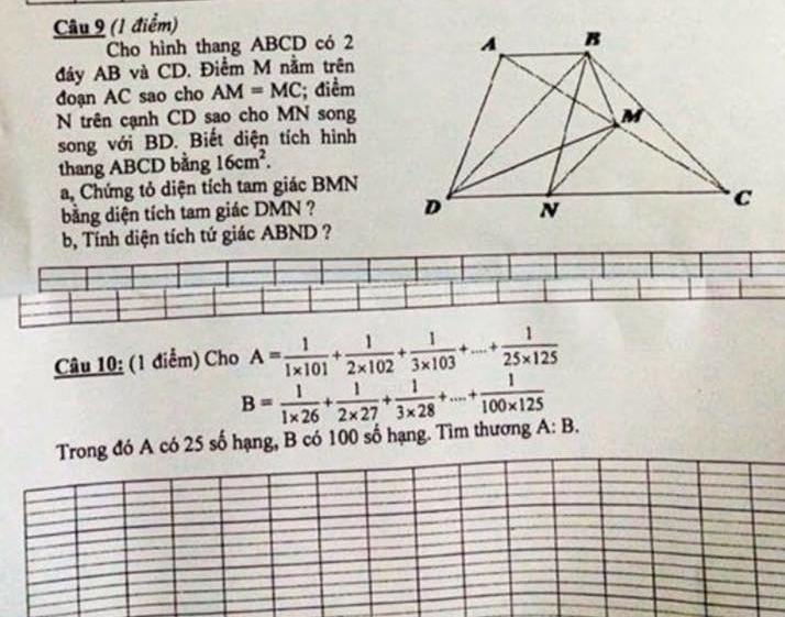 Giáo dục - Nghệ An: Nhiều học sinh lớp 5 ‘ấm ức’ òa khóc vì đề thi quá khó