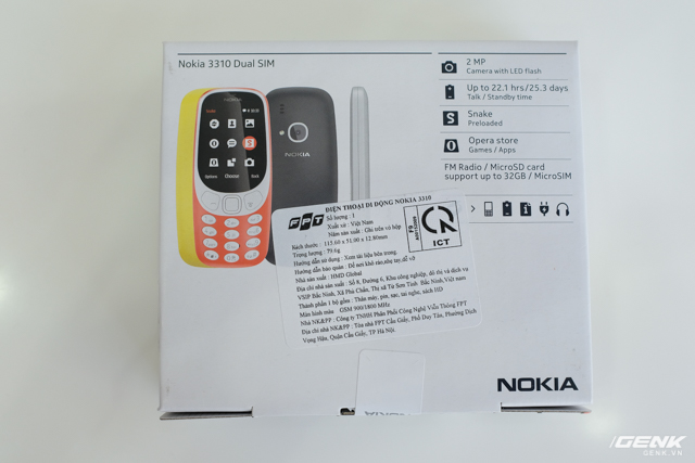 Đánh giá - Đập hộp hàng hot Nokia 3310 giá 1 triệu đồng tại Việt Nam (Hình 2).