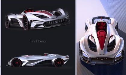 Thị trường - Ngất ngây với mẫu phác hoạ tuyệt đẹp của Maserati MC-63 concept 