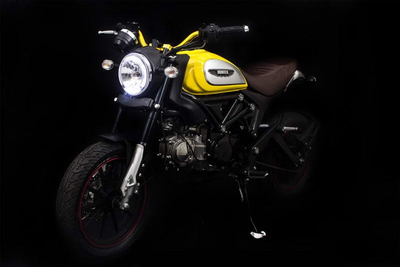 Xe máy - Minibike Lifan Hunter 125 ‘bản sao' hoàn hảo của Ducati Scrambler (Hình 4).