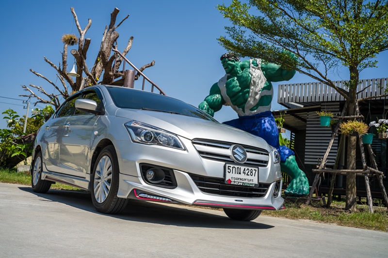 Thú chơi - Suzuki Ciaz 'dữ dằn' qua sự 'phù thuỷ' của hãng Love Bodykits