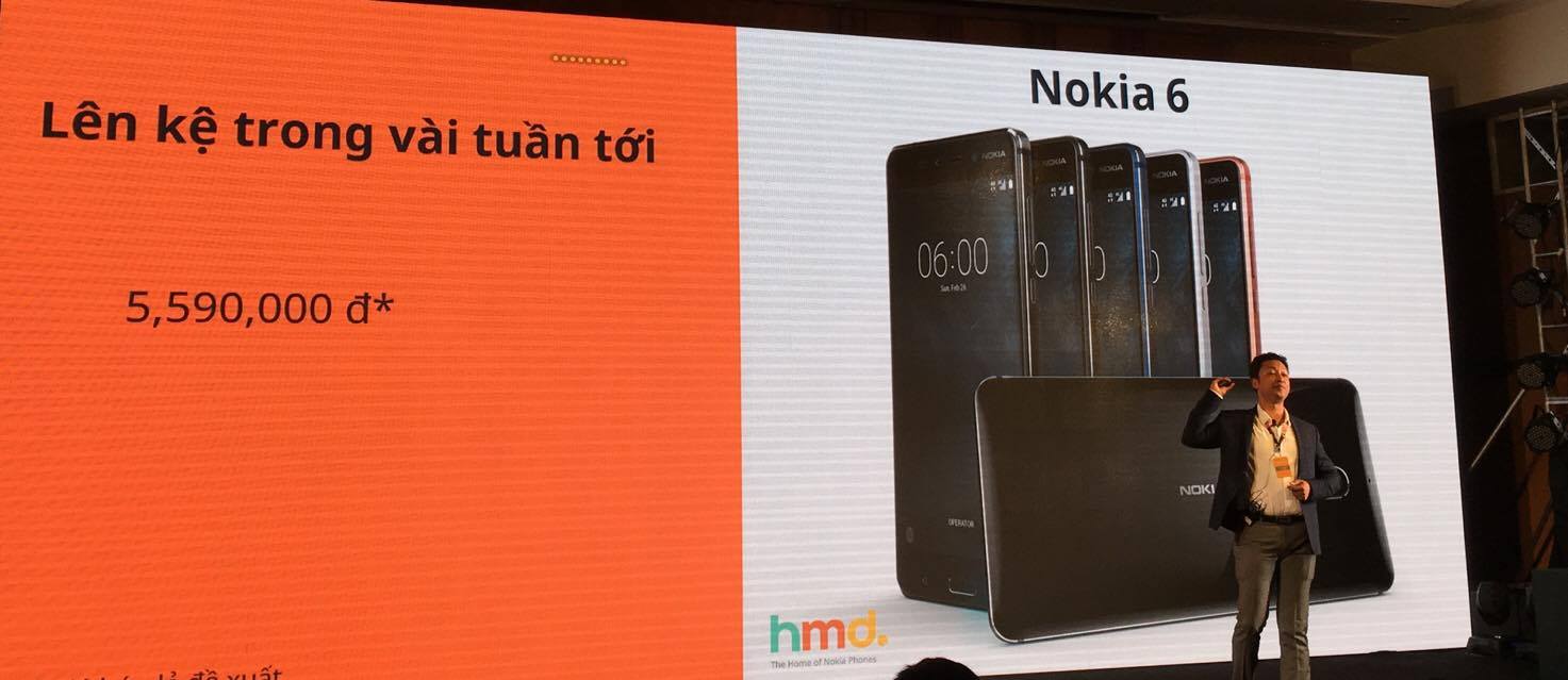 Sản phẩm - Nokia 3, 5 và 6 chính thức ra mắt tại Việt Nam, giá từ 3 triệu đồng