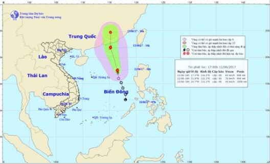 Xã hội - Tin mới nhất về diễn biến cơn bão số 1 - bão Merbok