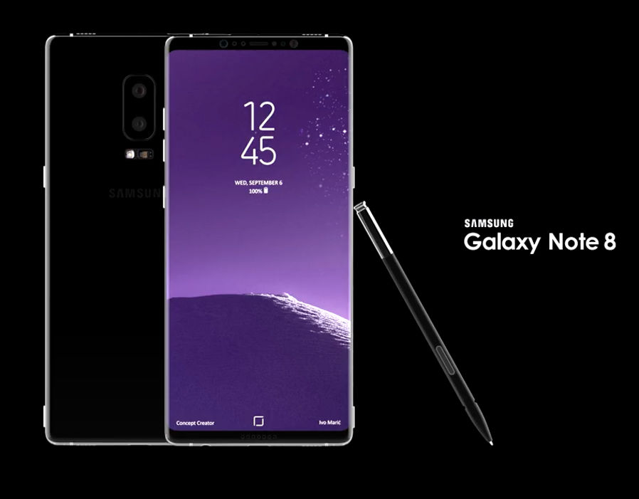 Đánh giá - Chiêm ngưỡng vẻ đẹp concept Galaxy Note 8 đầy mê hoặc