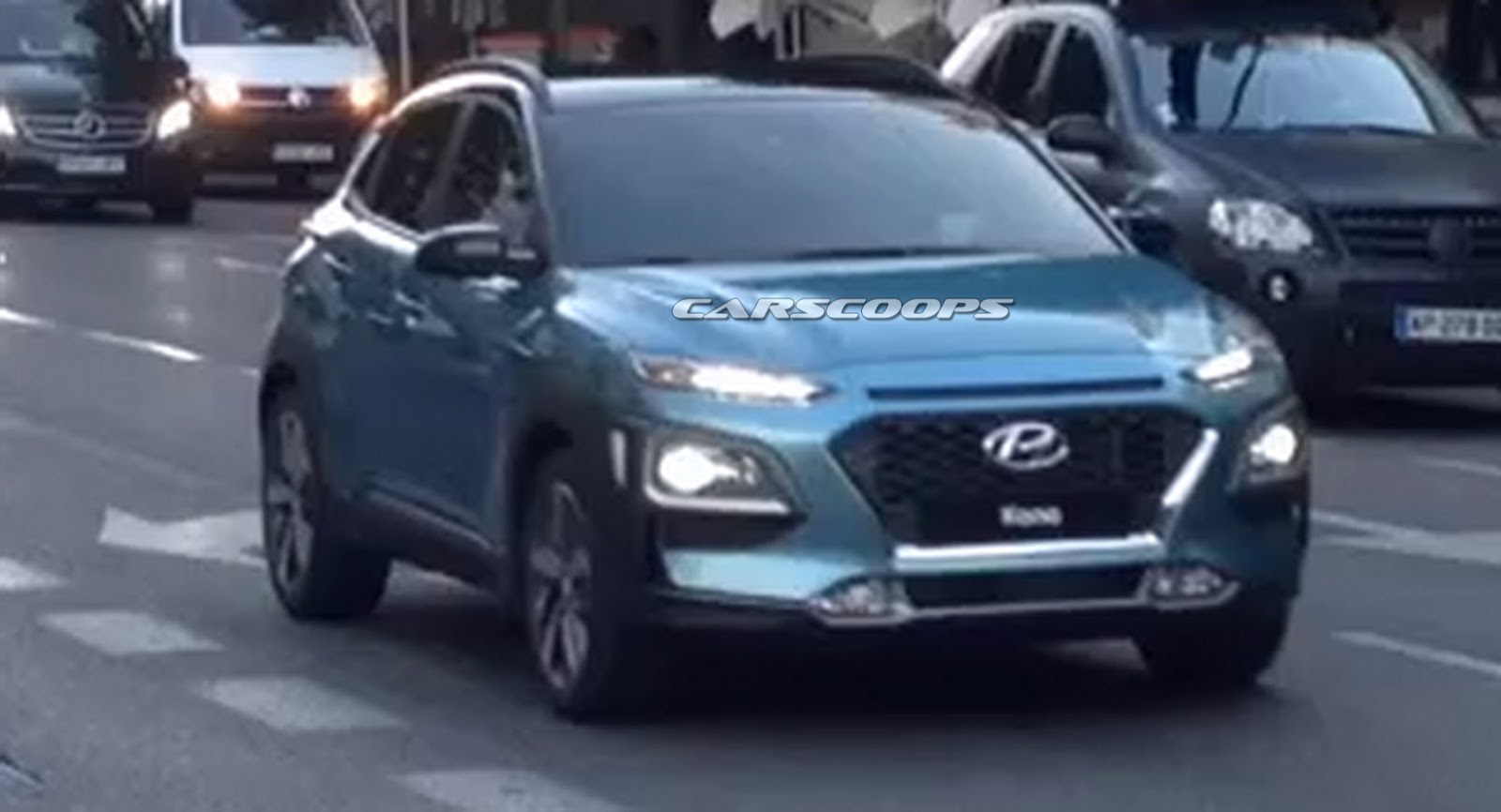 Thị trường - Bắt gặp Hyundai Kona lăn bánh trên đường phố ở Tây Ban Nha