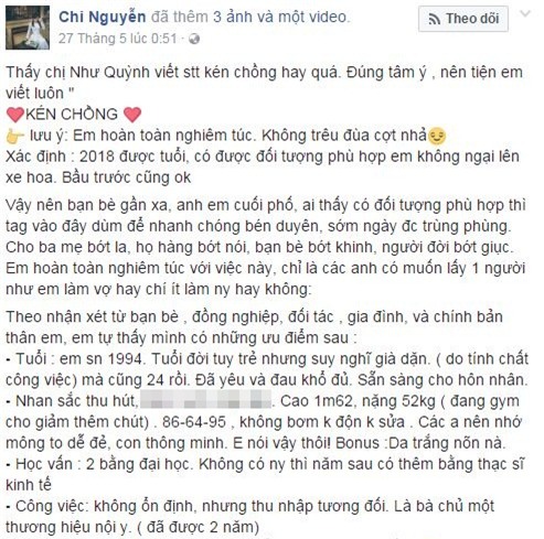 Tâm sự - Gửi những cô gái tìm chồng trên ‘chợ mạng’: Họ chưa ra đời đâu!