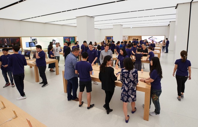 Cuộc sống số - Apple Store đầu tiên tại Đài Loan khai trương