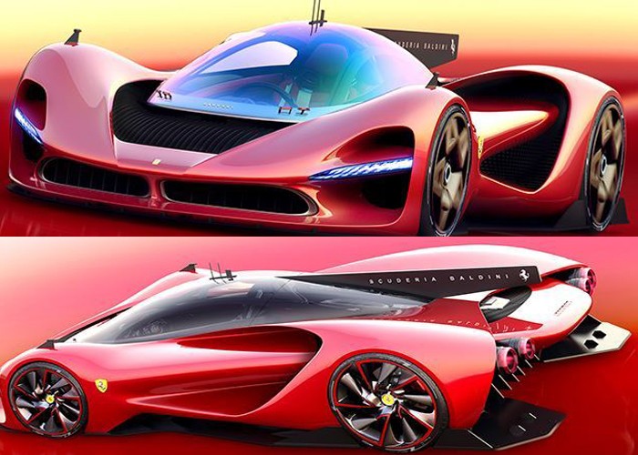 Thị trường - Đây là câu trả lời của Ferrari dành cho Aston Martin Valkyrie (Hình 8).