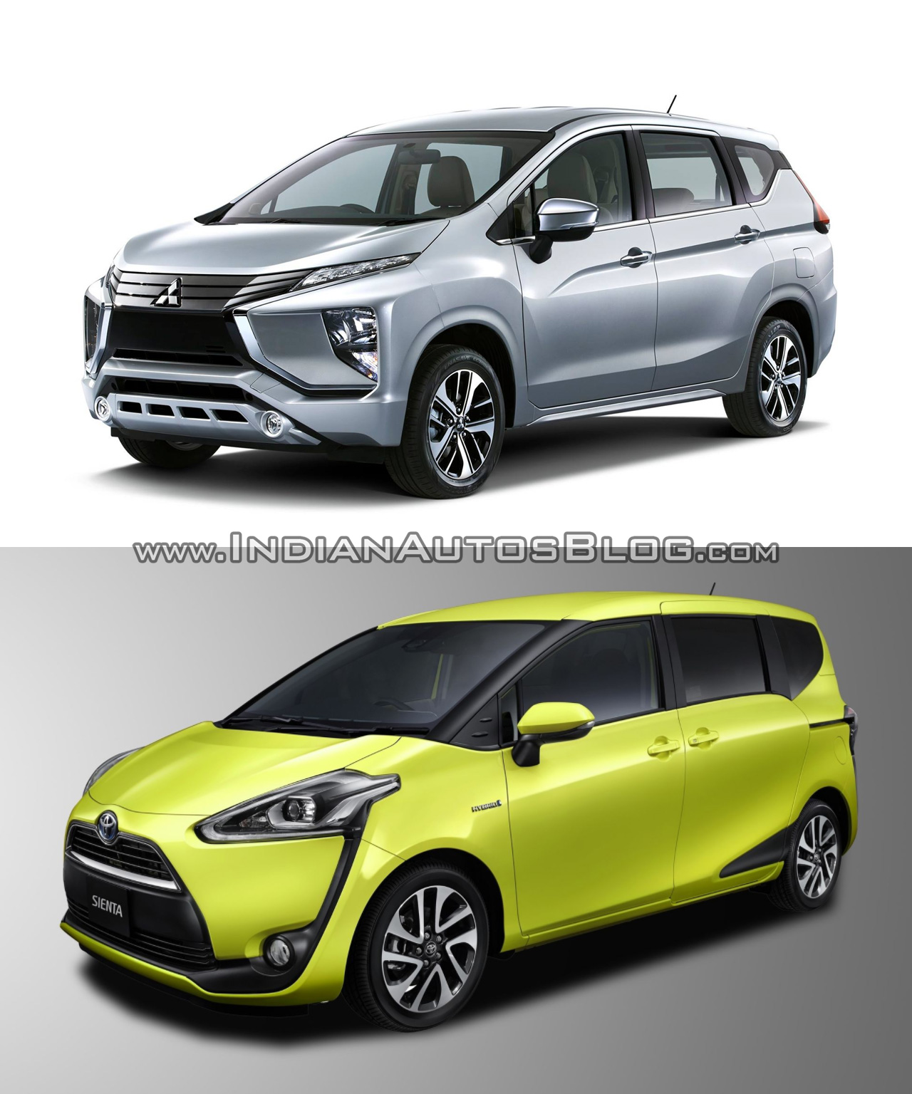 Xe++ - Mitsubishi Expander khác biệt những gì so với đối thủ Toyota Sienta?