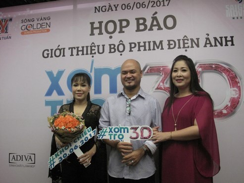 Phim ảnh - NSND Hồng Vân bức xúc khi Xóm trọ 3D bị quay lén và livestream